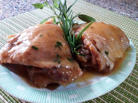 Pollo a la cerveza - Pollo alla birra - Chicken beer sauce recipe