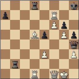 Partida de ajedrez Rey Ardid vs. Fernández Serrano, posición inicial