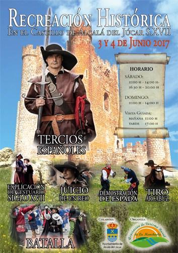 IV RECREACIÓN HISTÓRICA del Siglo XVII en el Castillo de Alcalá del Júcar