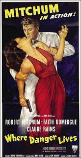 DONDE HABITA EL PELIGRO (Where Danger Lives) (USA, 1950) Thriller, Psycho Killer