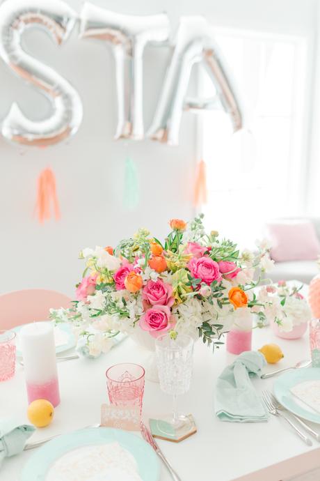 Como decorar UNA FIESTA DE CHICAS EN COLOR PASTEL