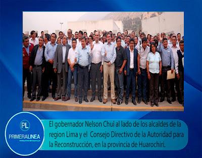 NELSON CHUI EXPUSO PLAN INTEGRAL DE REHABILITACIÓN, Y RECONSTRUCCIÓN DE LA REGIÓN LIMA…