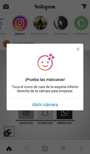 Nuevos filtros de Instagram | Maria en la red