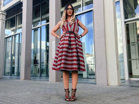 MIDI SWING DRESS