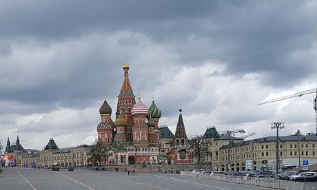 Plaza Roja y Kremlin de Moscú.