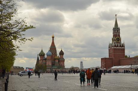 Plaza Roja y Kremlin de Moscú.