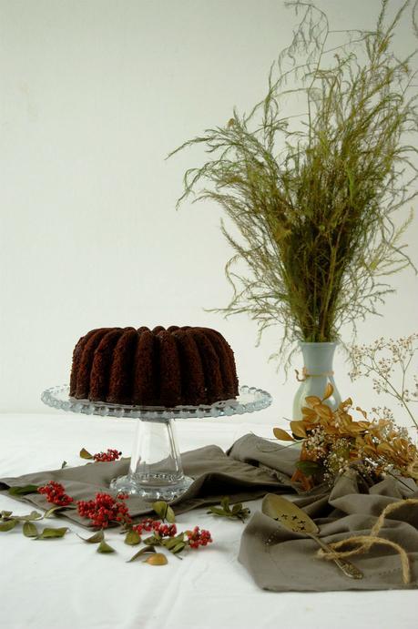 Chocolate Expresso Bundt Cake #BundtBakers