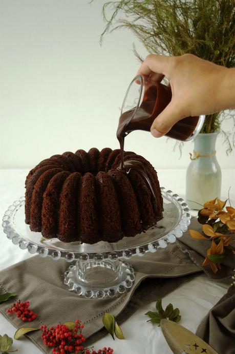 Chocolate Expresso Bundt Cake #BundtBakers