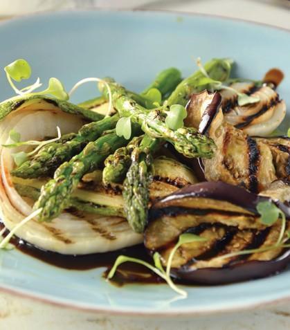 RECETA - VERDURAS A LA PARRILLA CON REDUCCIÓN DE BALSÁMICO