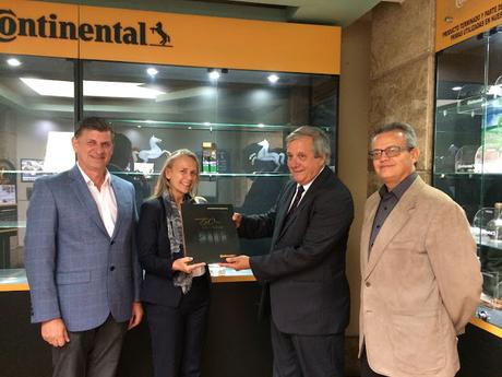 Continental Tire Andina recibió la visita de Marianne Van Vente, embajadora de la Unión Europea