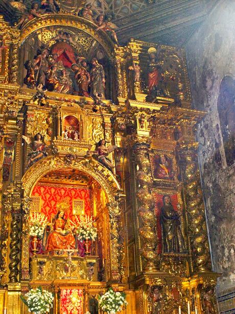 La Iglesia del Convento de Santa María de Jesús (2): el Retablo Mayor.