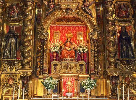 La Iglesia del Convento de Santa María de Jesús (2): el Retablo Mayor.
