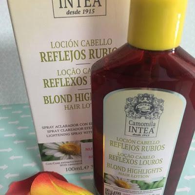 Intea cosmetics, aclarado cabello, cubre vello, locion reflejos rubios, Tiger eye, Camomila, Camomila Intea, manzanilla, Aclarantes del vello corporal, aclarado progresivo del cabellos, rutina facial, leche limpiadora de Aloe Vera, leche limpiadora, tonico facial, tónico, tónico agua de rosas, agua de rosas, 