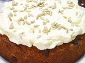 Pastel zanahoria semillas girasol (sin huevo)