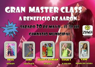 Gran Master Class a beneficio de Aaron Romero