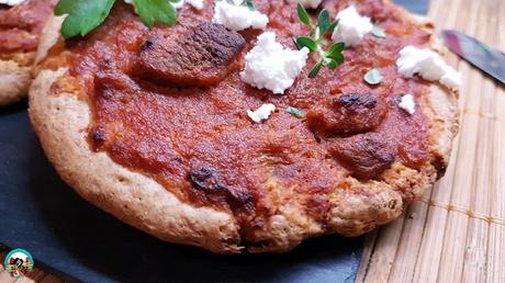 Pizzas de espelta y ragú de cordero