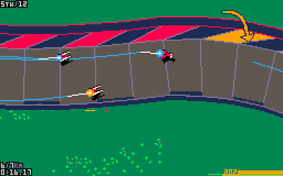 Descarga la versión 'anticipada' de 'VEKTOR 2089', un juego de carreras futuristas 2D y editor de niveles