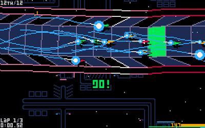 Descarga la versión 'anticipada' de 'VEKTOR 2089', un juego de carreras futuristas 2D y editor de niveles