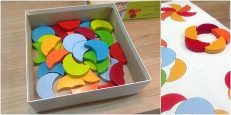 Juego de Coordinación Lunas de Colores de Haba Juego de Coordinación Lunas de Colores de Haba