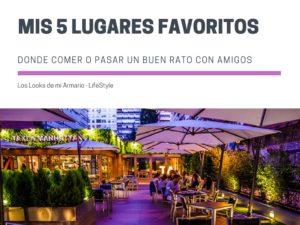 donde comer y salir por Madrid terrazas donde comer o cenar o tomar una copa por madrid