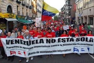 Cien organizaciones denuncian que oposición venezolana exporta violencia y persecución política al Estado español