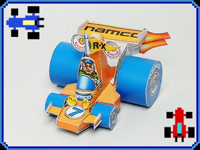 Estos recortables de juegos de Namco son un 'amor'