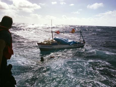 Rescatados pescadores cubanos que se hallaban desaparecidos