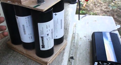 Supercondensadores en lugar de baterías