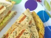 “cake-sandwich” tortilla vegetal