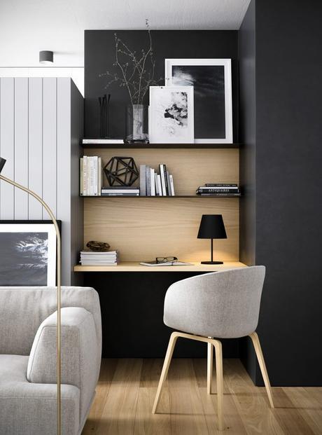 Zonas de trabajo en casa chair work design
