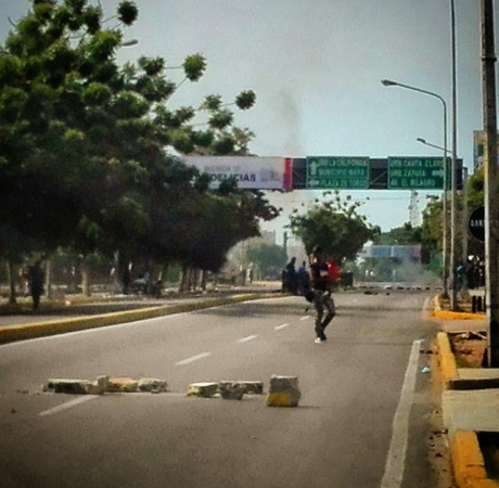 Un día normal en Venezuela
