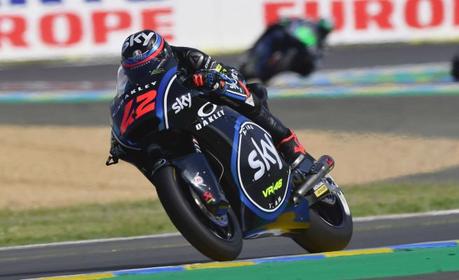 Morbidelli vuelve a sus andadas y gana la carrera de Moto2 en Le Mans