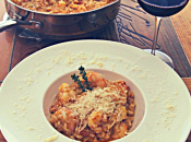 Risotto gambas tomates semi secos