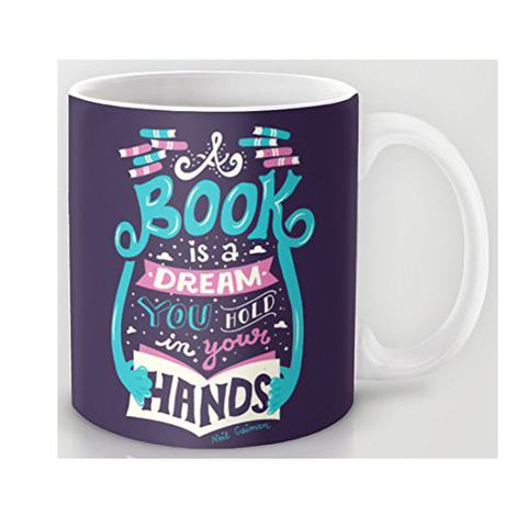 Taza para amantes de los libros