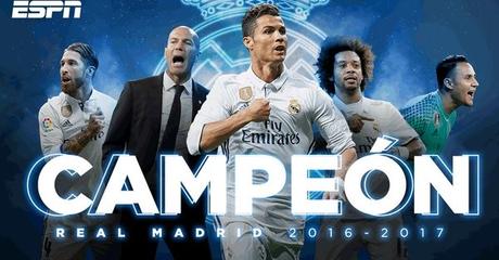 Festejos Real Madrid Campeón de LaLiga en Vivo – Domingo 21 de Mayo del 2017