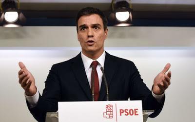 ¡Peligro! Victoria de Pedro Sánchez en las primarias del PSOE.