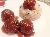 Albóndigas Teriyaki