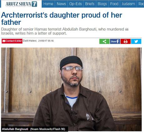 Una sociedad enferma: orgulloso de su padre terrorista.