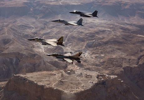 Ejercicio aéreo conjunto Israel-EE.UU.