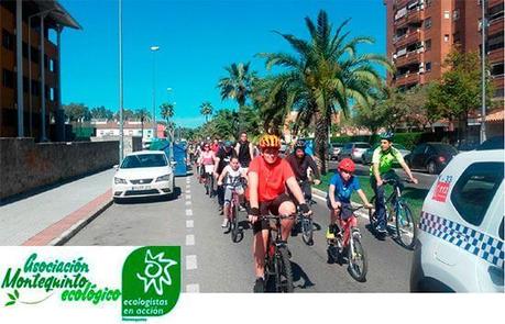 2ª Marcha en bicicleta en Montequinto por el Medio Ambiente
