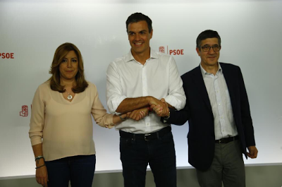 UN PSOE EN MANOS DE PODEMOS
