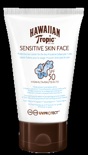 Sensitive Skin, la nueva gama de protección solar para pieles sensibles de Hawaiian Tropic .