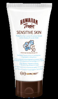 Sensitive Skin, la nueva gama de protección solar para pieles sensibles de Hawaiian Tropic .