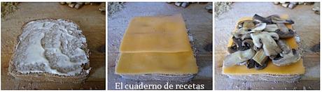 Sandwich de Queso & Champiñones