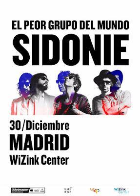 Sidonie despedirán el año el 30 de diciembre en el WiZink Center de Madrid