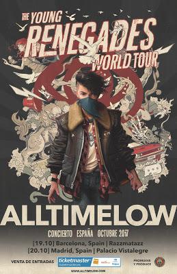 All Time Low en octubre en Barcelona y Madrid