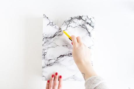 DIY ¿un toque de mármol en tu oficina?