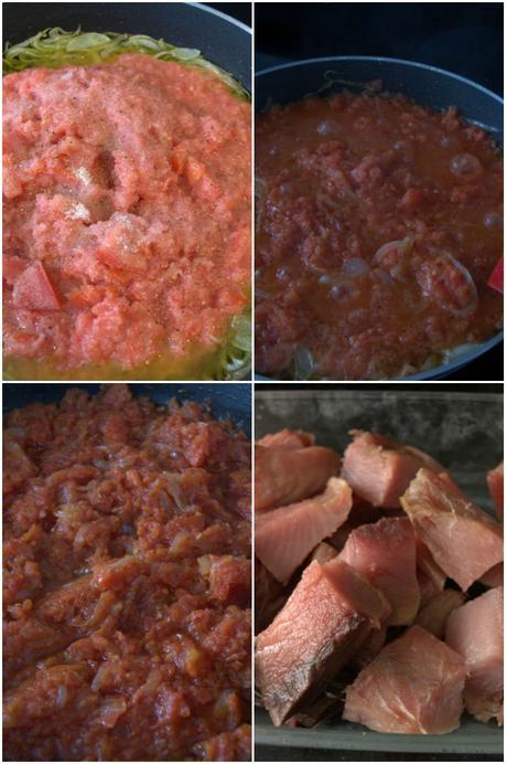 Atún con tomate, no es de mi abuela pero como si lo fuera Atún con tomate, no es de mi abuela pero como si lo fuera