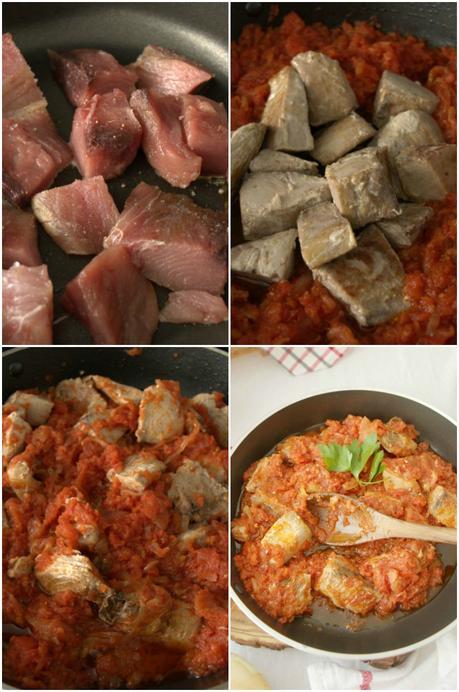 Atún con tomate, no es de mi abuela pero como si lo fuera Atún con tomate, no es de mi abuela pero como si lo fuera