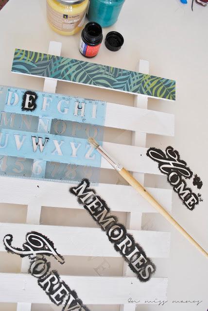 DIY Cartel de madera DIY Cartel de madera